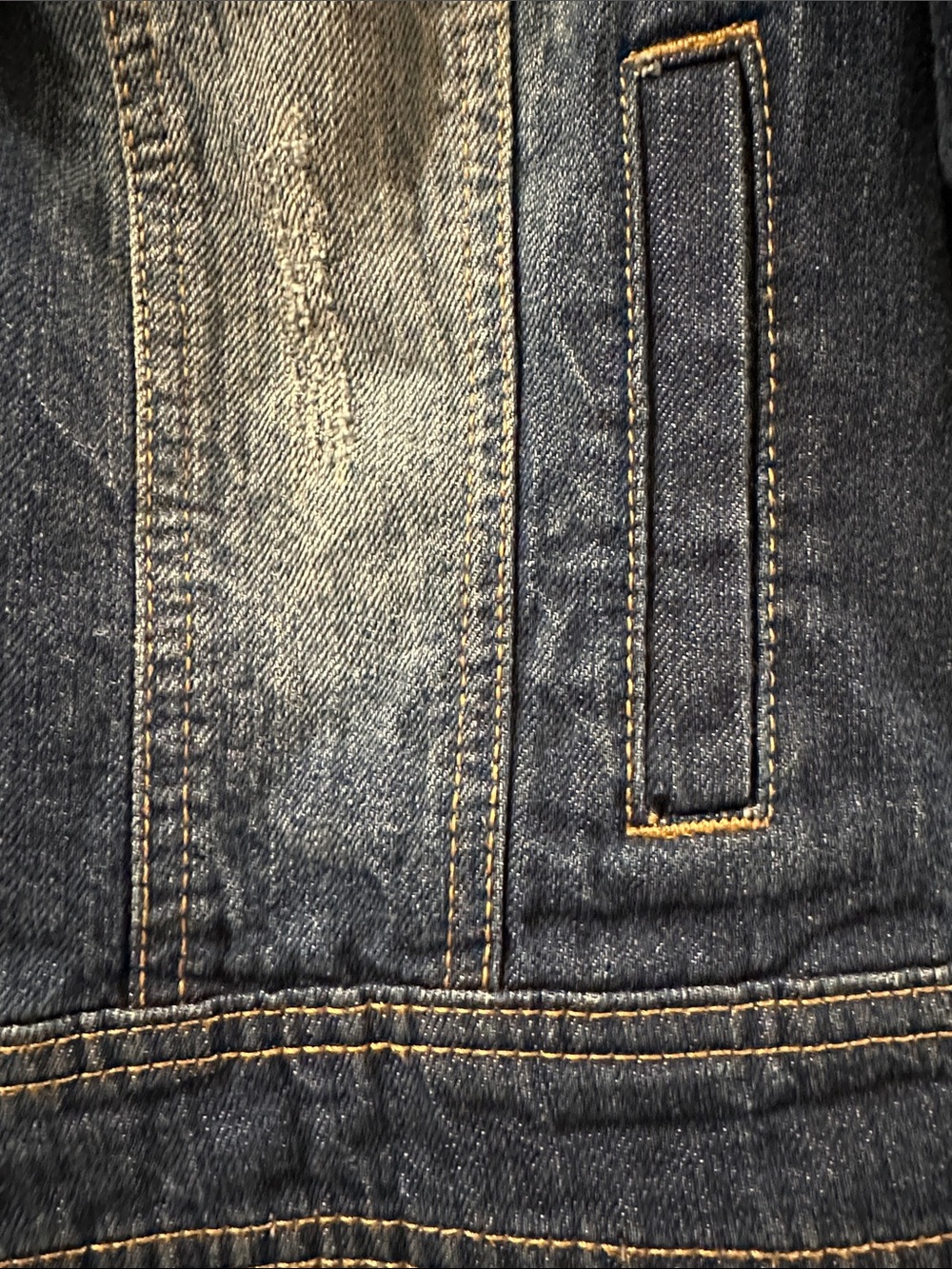 LIQUID JEANS Retro Classic Women's Distressed Denim Jacket Sz M Cool Fem Chic - Picture 8 of 13